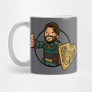 Cool Tv Series Superhero Gamer Mascot Parody Cartoon Mug